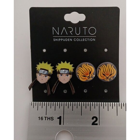 Naruto Shippuden Character And Icons 2 Costume Jewelry Earrings Set - Picture 3 of 6